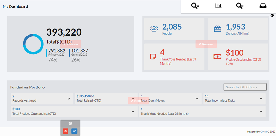 Crimson: Customizable Dashboards – Help Desk